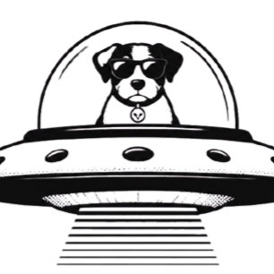 UFO PETS CLOCK