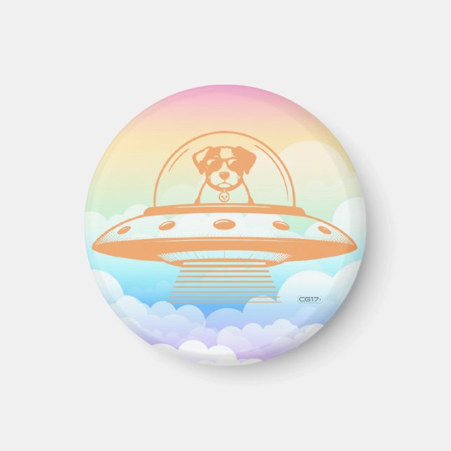UFO PETS MAGNET (Front)