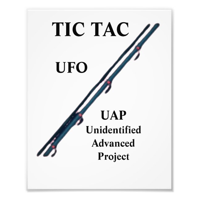 UFO  PHOTO PRINT (Front)
