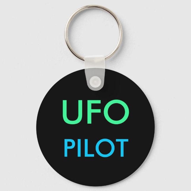UFO PILOT keychain (Front)