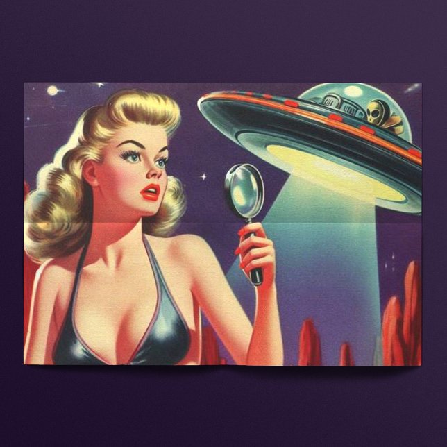 Ufo Pin-up Tissue Paper (Creator Uploaded)