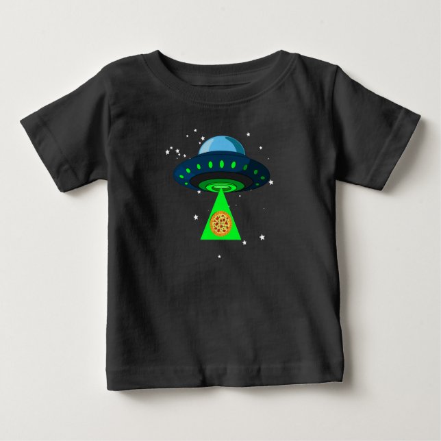 UFO Pizza Pick Up T-Shirt (Front)