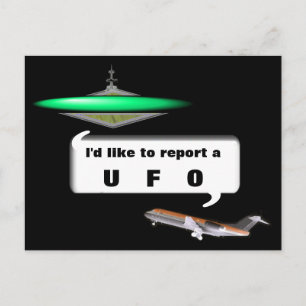 UFO POSTCARD