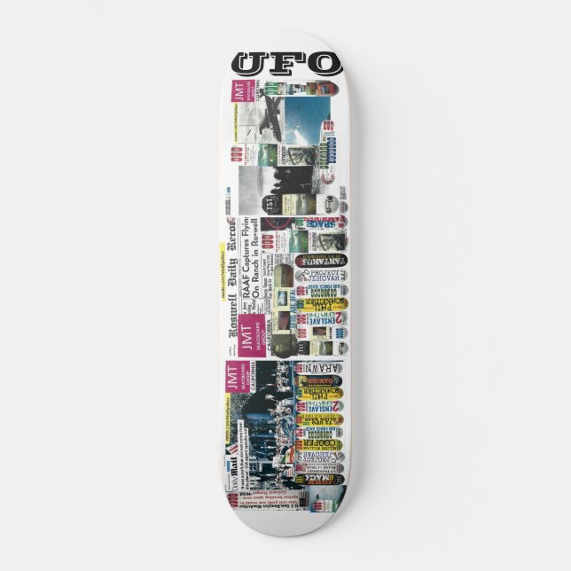 UFO REAL /Dont Board the Ship Skateboard (Front)