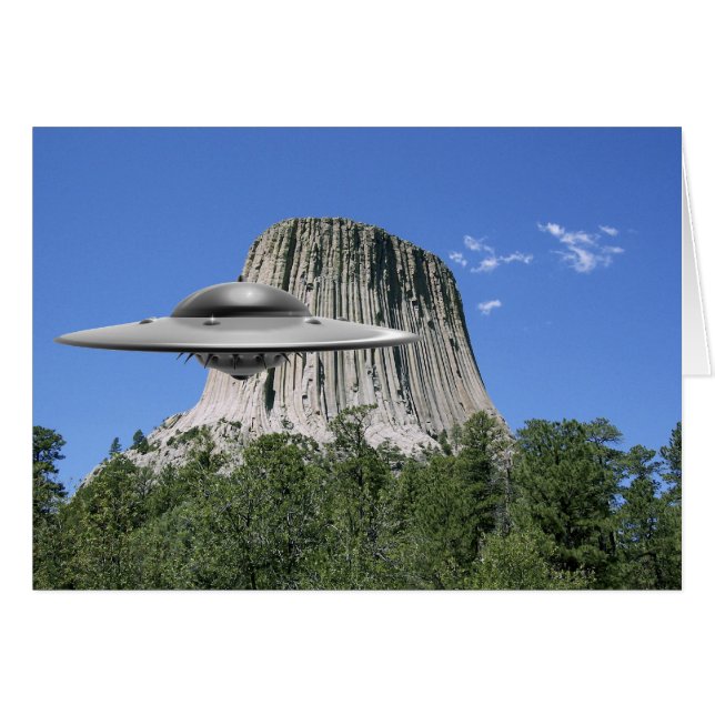 UFO Salamander at Devils Tower (Front Horizontal)