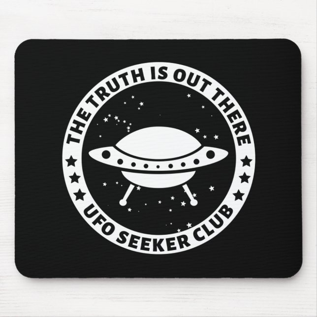 UFO Seeker Club Mouse Pad (Front)