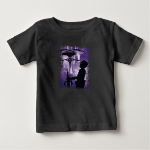 Ufo Silhouette Design Baby T-Shirt