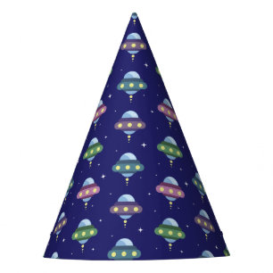 UFO Space Birthday party Hat