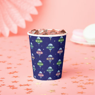 UFO Space Birthday party  Paper Cups