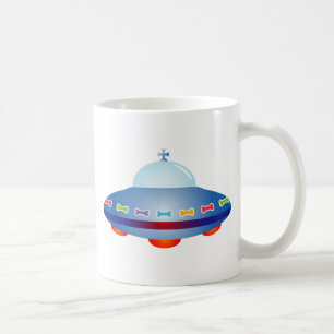 UFO Spaceship Coffee Mug