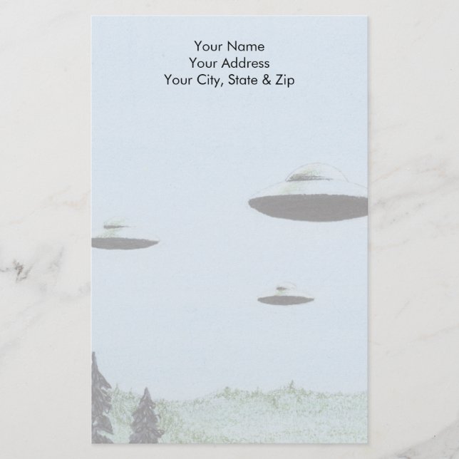 UFO STATIONERY (Front)
