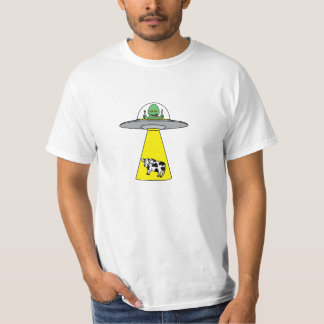 UFO taking cow T-Shirt