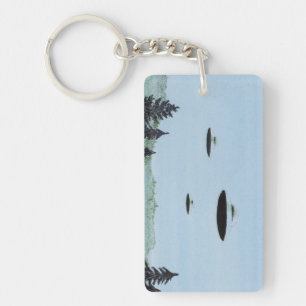 UFO Trio Key Ring