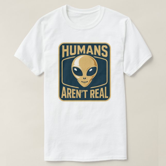 UFO Tshirt Aliens (Design Front)