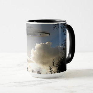 UFO Ufology Alien Coffee Cup