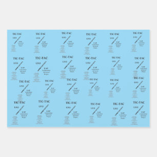 UFO WRAPPING PAPER SHEET