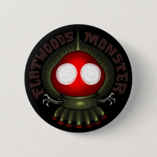UFOLOGY: The Flatwoods Monster 6 Cm Round Badge