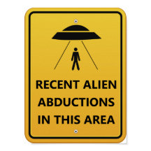 UFO's abductions! Alien Spaceship Humour