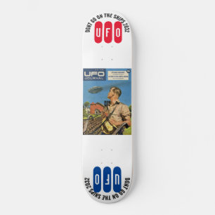 UFOS ARE REAL  8 1/4" Skateboard Deck