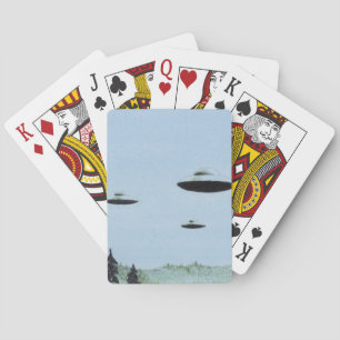 UFOs Playing Cards