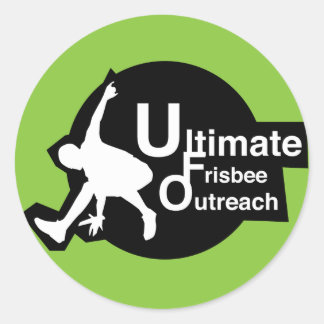 ufosticker2 classic round sticker