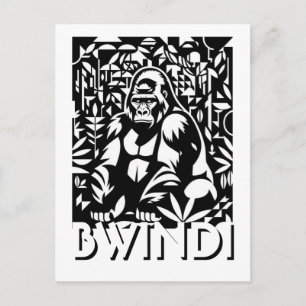 Uganda Bwindi Impenetrable Forest National Park Postcard