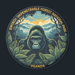 Uganda Bwindi Impenetrable National Park Magnet<br><div class="desc">Bwindi, located in southwestern Uganda, is famed for its lush, mist-covered rainforest, the Bwindi Impenetrable National Park, a UNESCO World Heritage Site. This biologically rich forest is one of the oldest ecosystems in Africa, harbouring extraordinary biodiversity, including nearly half of the world's endangered mountain gorilla population. Visitors from around the...</div>