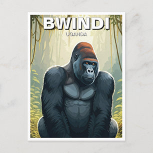 Uganda Bwindi Impenetrable National Park Postcard