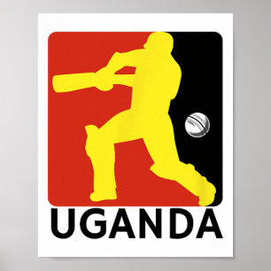 Uganda Cricket Jersey Uganda Schedule Cricket Poster