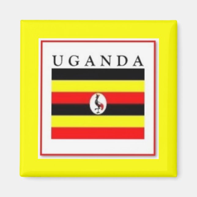 Uganda Customised Product Magnet (Front)