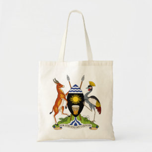 uganda emblem tote bag