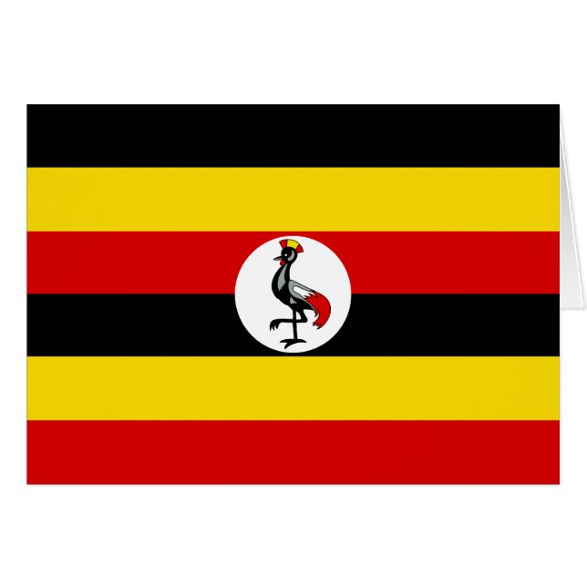 Uganda Flag (Front Horizontal)
