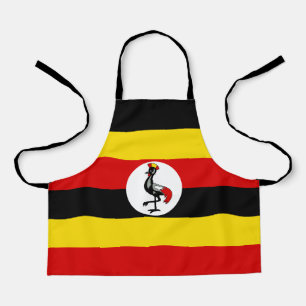 Uganda Flag Apron