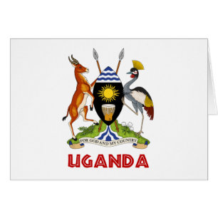 UGANDA - flag/emblem/coat of arms/symbol