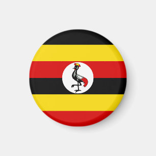 Uganda flag magnet