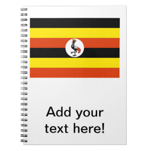 Uganda Flag Notebook
