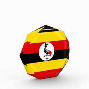 Uganda flag photo block