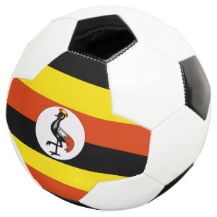 uganda flag soccer ball