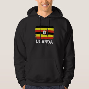Uganda Flag Support Ugandan People Women Men Hoodie
