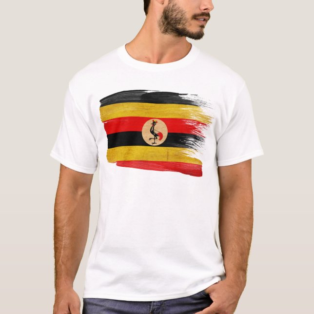 Uganda Flag T-Shirt (Front)