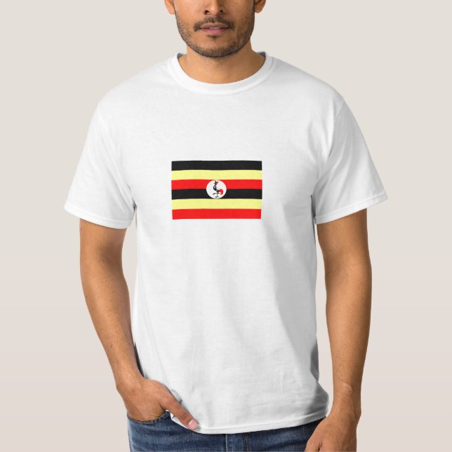 Uganda Flag T-Shirt (Front)