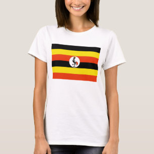 Uganda Flag x Map T-Shirt