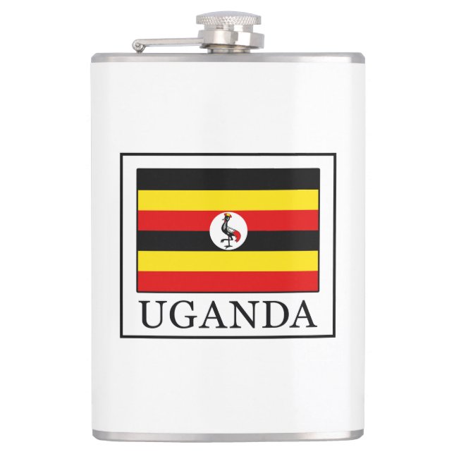 Uganda Hip Flask (Front)