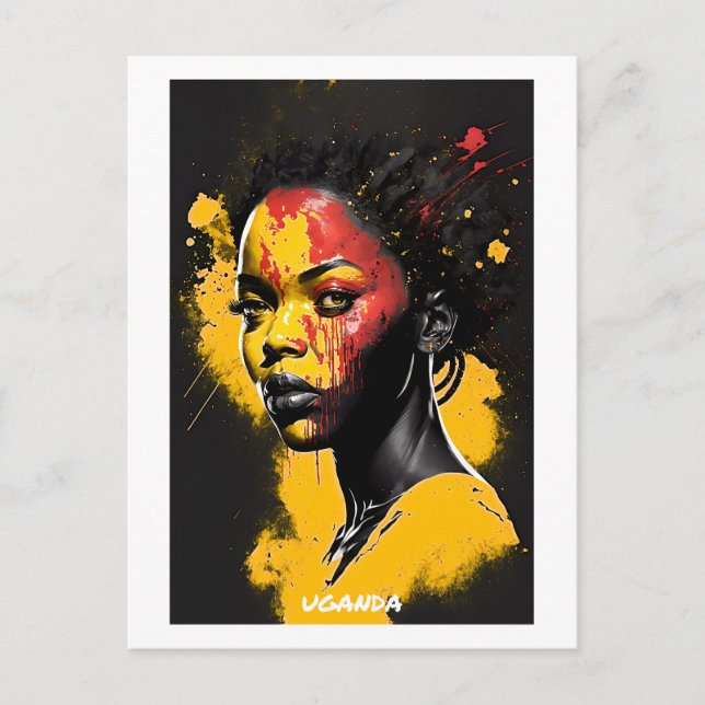 Uganda Postcard - World of Women Collection (Front)