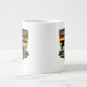 Uganda Wildlife – Pearl Of Africa Safari Adventure Large Coffee Mug
