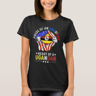 Ugandan American America Pride Foreign Country Uga T-Shirt