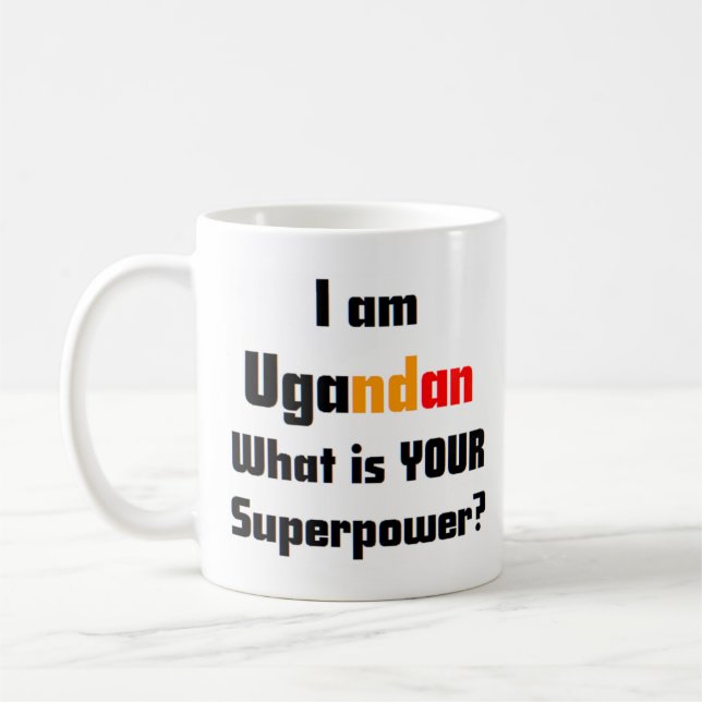 ugandan coffee mug (Left)