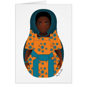 Ugandan Matryoshka Card