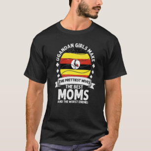 Ugandan Mom Mothers Day Mama Ugandan American T-Shirt