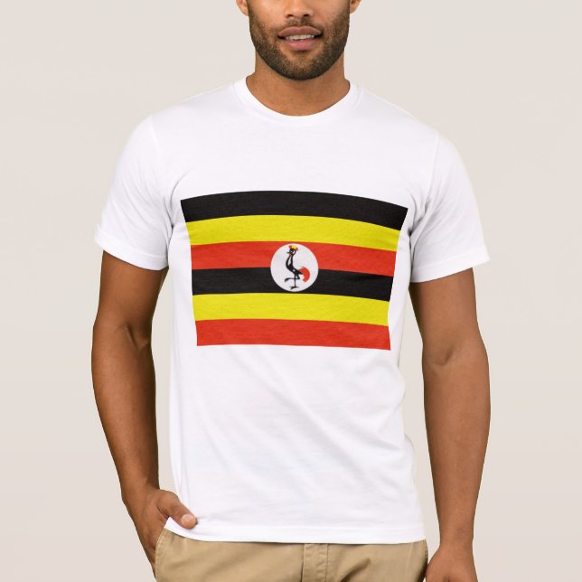 Uganda's Flag T-Shirt (Front)